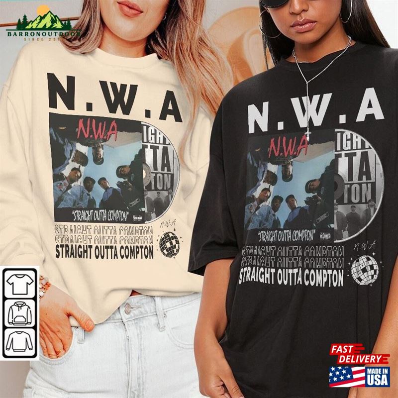 Nwa Rap Shirt Merch Sweatshirt Retro Vintage Album Straight Outta Compton World Tour 2023 Tickets Y2k 90S Gift For Fan L805r Unisex T-Shirt Nwa Rap Shirt Merch Sweatshirt Retro Vintage Album Straight Outta Compton World Tour 2023 Tickets Y2k 90S Gift For Fan L805r Unisex T-Shirt