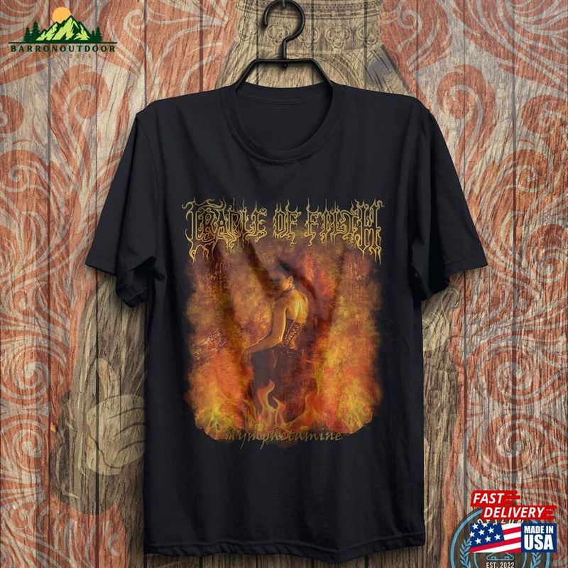 Nymphetamine T-Shirt Cradle Of Filth Shirt Tour Classic Nymphetamine T-Shirt Cradle Of Filth Shirt Tour Classic
