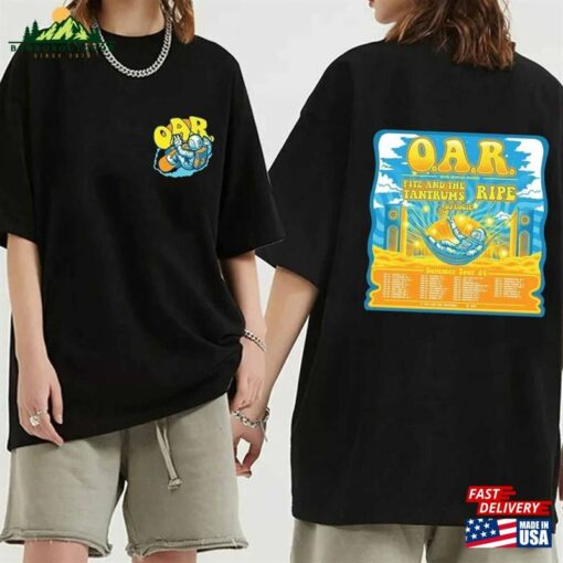 O A R Summer Tour 24 Shirt Band Fan 2024 Concert Hoodie Classic