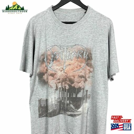 Obituary 1994 World Demis Vintage T-Shirt Classic Unisex