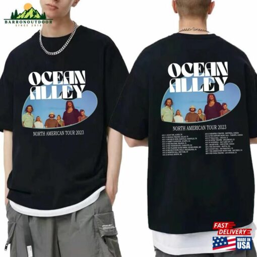 Ocean Alley North American Tour 2023 Shirt Band Fan Concert Classic Unisex