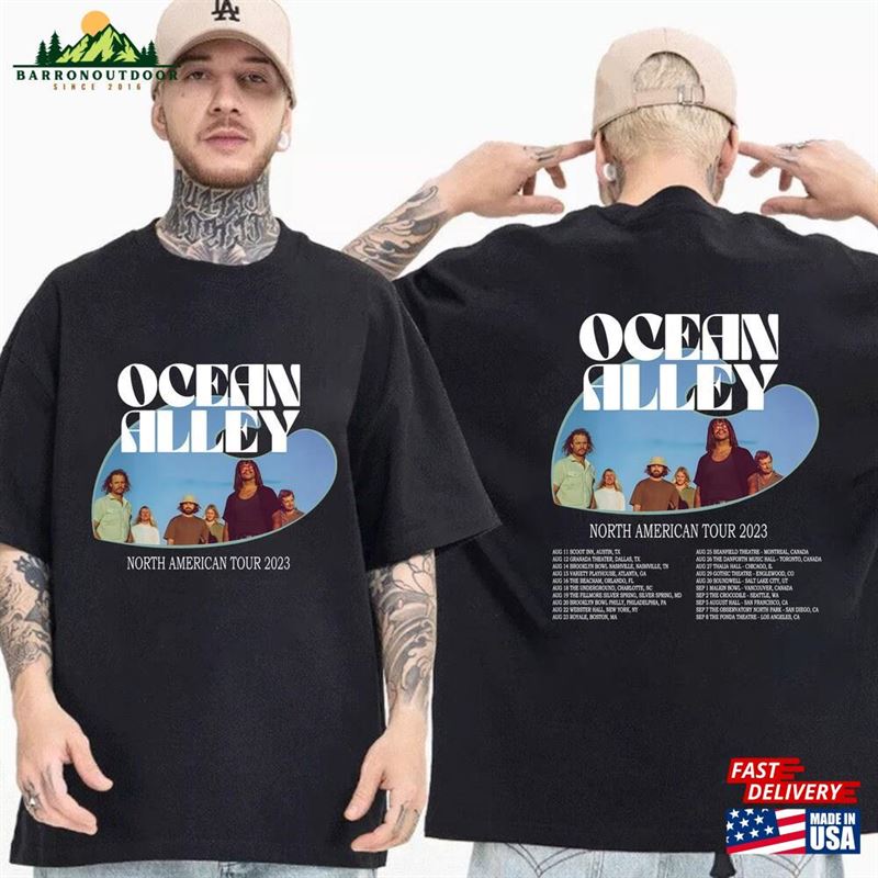 Ocean Alley North American Tour 2023 Shirt Fan Hoodie Sweatshirt Ocean Alley North American Tour 2023 Shirt Fan Hoodie Sweatshirt