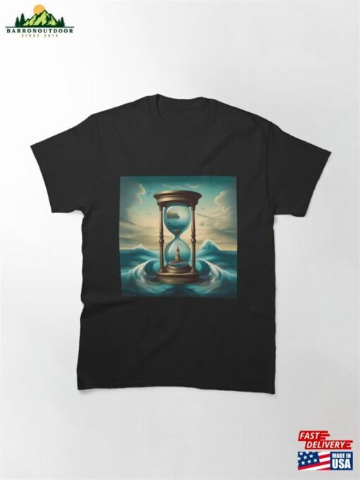 Ocean Hourglass Classic T-Shirt Hoodie Sweatshirt