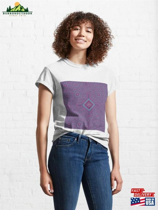 Octagon Pattern 55 0 Linear With 5X4 Star Shape X2 Classic T-Shirt Hoodie