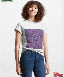 Octagon Pattern 57 0 2Nd Diagonal Version Of 55 X4 Classic T-Shirt Unisex Octagon Pattern 57 0 2Nd Diagonal Version Of 55 X4 Classic T-Shirt Unisex