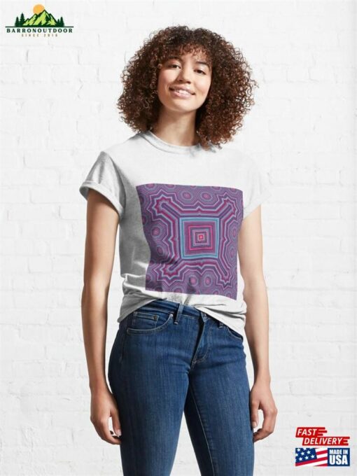 Octagon Pattern 60 0 1St Diagonal Version Of 59 X4 Classic T-Shirt Unisex