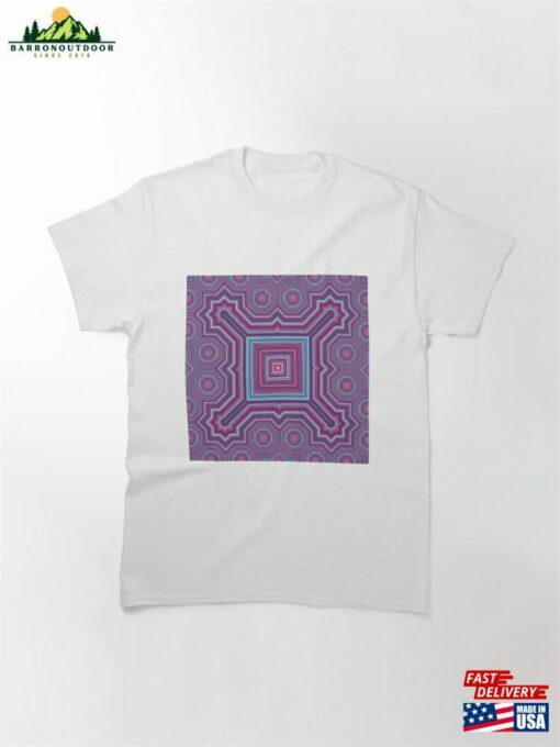 Octagon Pattern 60 0 1St Diagonal Version Of 59 X4 Classic T-Shirt Unisex