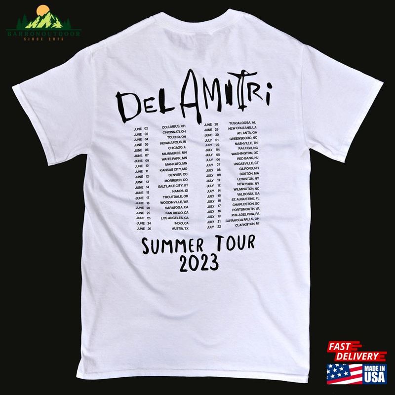 Official Del Amitri 2023 Tour T Shirt (Band Graphic Vintage Logo) Hoodie T-Shirt Official Del Amitri 2023 Tour T Shirt (Band Graphic Vintage Logo) Hoodie T-Shirt