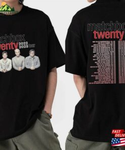 Official Matchbox Twenty Band 2 Sides Shirt Slow Dream Tour 2023 Classic Hoodie
