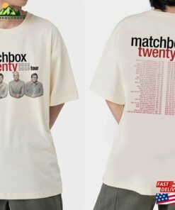 Official Matchbox Twenty Band 2 Sides Shirt Slow Dream Tour 2023 Classic Hoodie