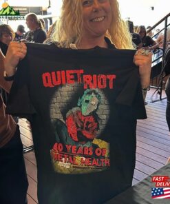 Official Quiet Riot Band Merch Tour T Shirt Sweatshirt Classic