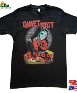 Official Quiet Riot Band Merch Tour T Shirt Sweatshirt Classic