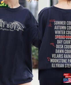 Officially Licensed Bat Boys Prythian Tour Distressed Bookish Band Tee Acotar Sjm Bookworm Gift T-Shirt Hoodie