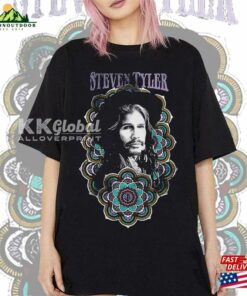 Officially Licensed Steven Tyler T-Shirt! This Mandala Shirt Aerosmith 2023 2024 T-Shirt Classic