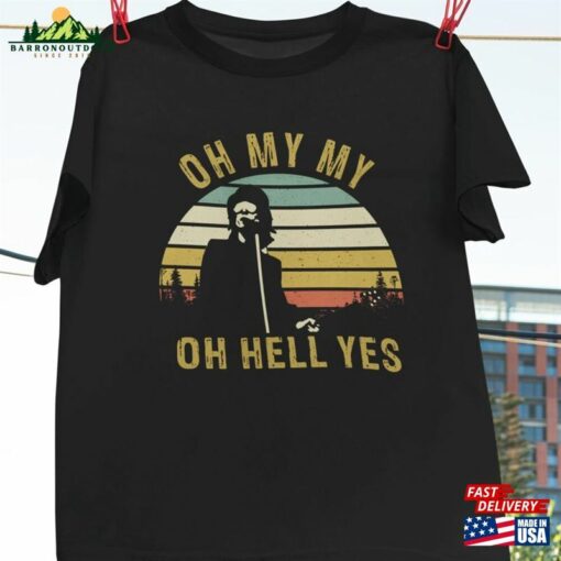Oh My Hell Yes Petty Funny Music Fans Vintage T-Shirt Tom Shirt Thomas Earl Unisex Hoodie