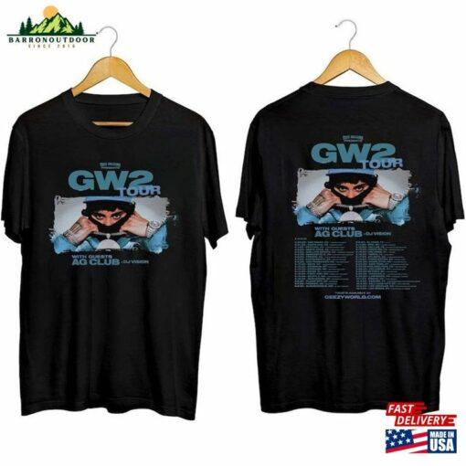 Ohgeesy The True Religion Presents Gw2 Tour 2023 T-Shirt Rapper Concert Shirt Sweatshirt Hoodie