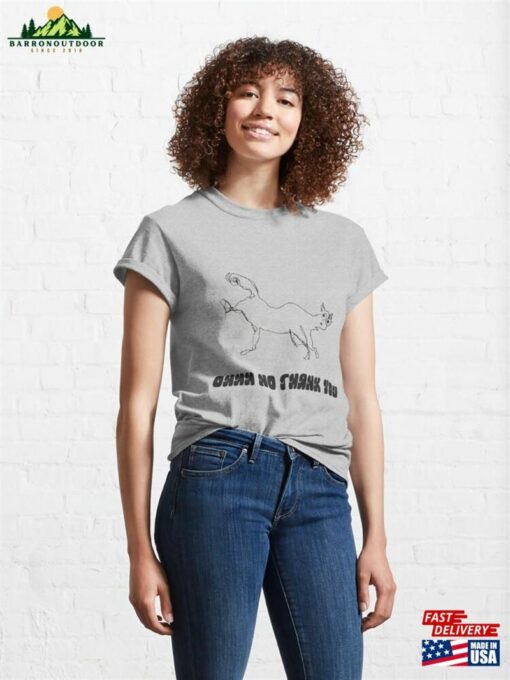 Ohhh No Thank You Cat Doodle Classic T-Shirt Sweatshirt