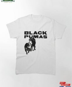 Ojo Black Funny Pumas Band Classic T-Shirt