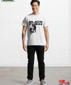 Ojo Black Funny Pumas Band Classic T-Shirt