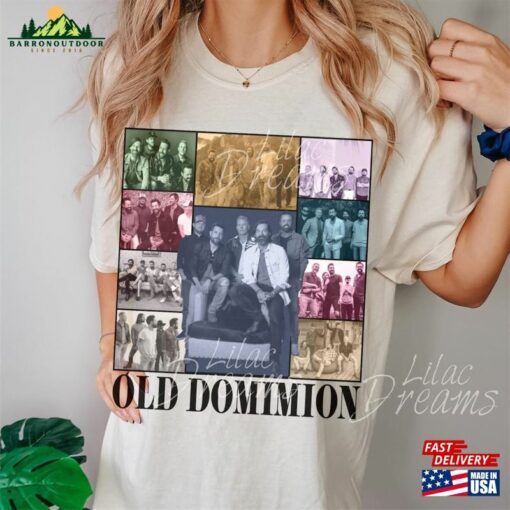 Old Domimion The Eras Tour Shirt Retro Country Music Hoodie Sweatshirt T-Shirt