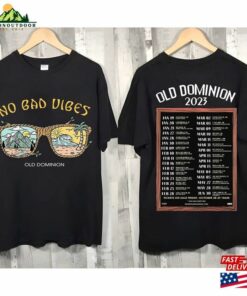 Old Dominion Band No Bad Vibes Tour 2023 Music Concert Double Sides Shirt Hoodie T-Shirt