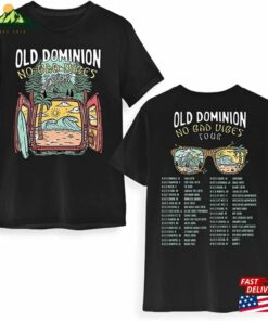 Old Dominion Music Tour 2023 Double Sided Vintage Tee Shirt Band Style T-Shirt Unisex