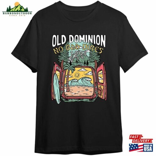 Old Dominion No Bad Vibes Tour 2023 Retro Tee A Perfect Gift For Music Fans Band Shirt Sweatshirt Classic
