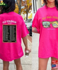 Old Dominion No Bad Vibes Tour 2023 Shirt Concert Both Sides Music Sweatshirt Hoodie