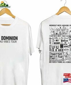 Old Dominion No Bad Vibes Tour 2023 Shirt Concert Both Sides Music T-Shirt Classic Old Dominion No Bad Vibes Tour 2023 Shirt Concert Both Sides Music T-Shirt Classic