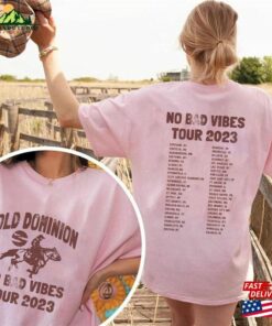Old Dominion No Bad Vibes Tour 2023 Shirt Concert Both Sides Music Unisex Sweatshirt Old Dominion No Bad Vibes Tour 2023 Shirt Concert Both Sides Music Unisex Sweatshirt