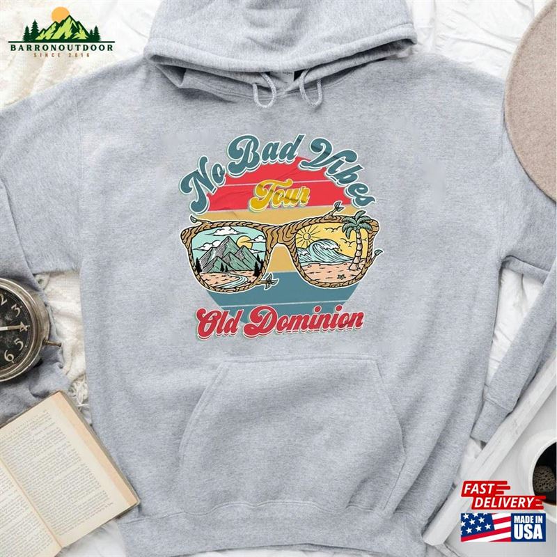 Old Dominion No Bad Vibes Tour 2023 T-Shirt Classic Old Dominion No Bad Vibes Tour 2023 T-Shirt Classic
