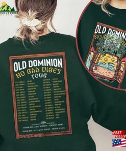 Old Dominion No Bad Vibes Tour 2023 T-Shirt Country Music Concert Tee Classic