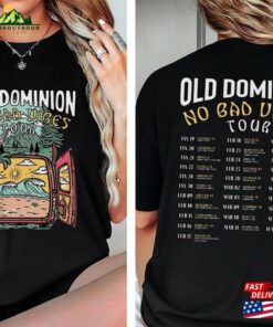Old Dominion No Bad Vibes Tour 2023 Tshirt Country Music Concert Tee Festival Classic Hoodie
