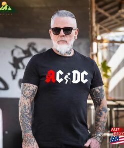 Old Rocker Pharmacies Acdc T-Shirt Father’s Day Gift Hard Rock Metal Black Gentlemen Grandpa Christmas Sweatshirt