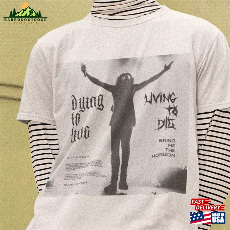 Oliver Sykes On Stage Shirt Bring Me The Horizon Merch Band Tee T-Shirt Classic Oliver Sykes On Stage Shirt Bring Me The Horizon Merch Band Tee T-Shirt Classic