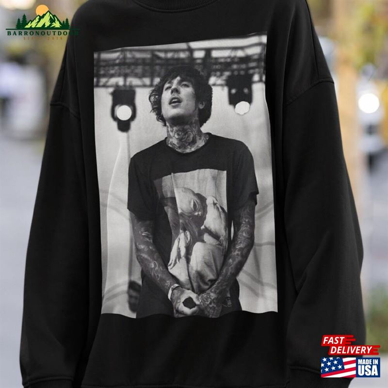 Oliver Sykes Tee On Stage Shirt Bring Me The Horizon Sweatshirt T-Shirt Oliver Sykes Tee On Stage Shirt Bring Me The Horizon Sweatshirt T-Shirt
