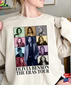 Olivia Benson The Eras Tour Shirt Law And Order Style T-Shirt Sweatshirt