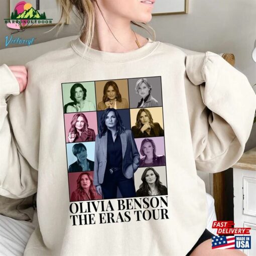 Olivia Benson The Eras Tour Shirt Law And Order Style T-Shirt Sweatshirt