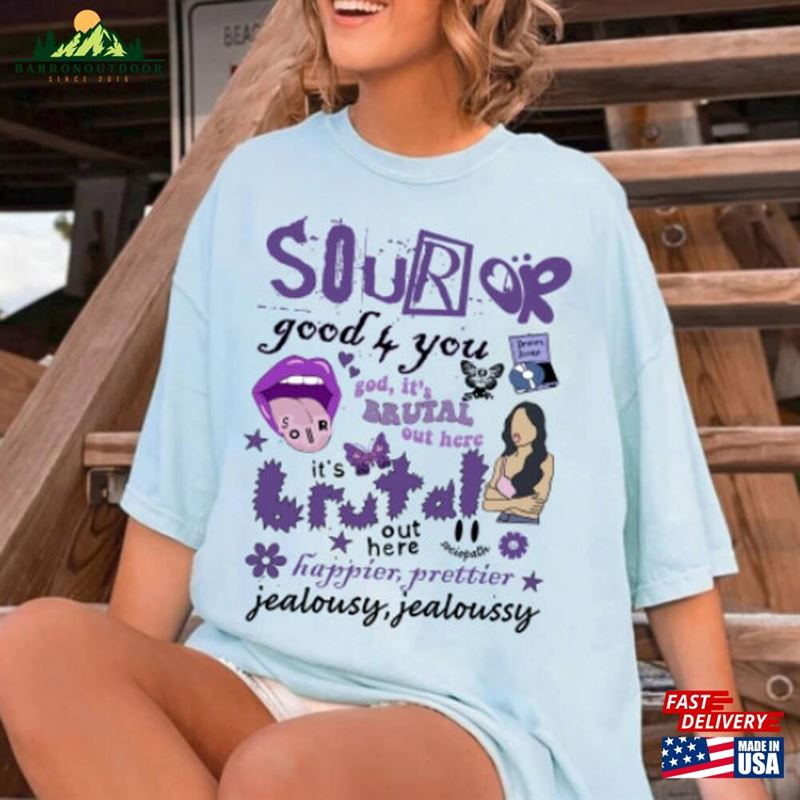Olivia Guts Tour 2024 Shirt Sour T-Shirt Unisex Olivia Guts Tour 2024 Shirt Sour T-Shirt Unisex