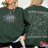 Olivia Guts Tour 2024 Sweatshirt T-Shirt Track List Aesthetic Merch Sweater Hoodie