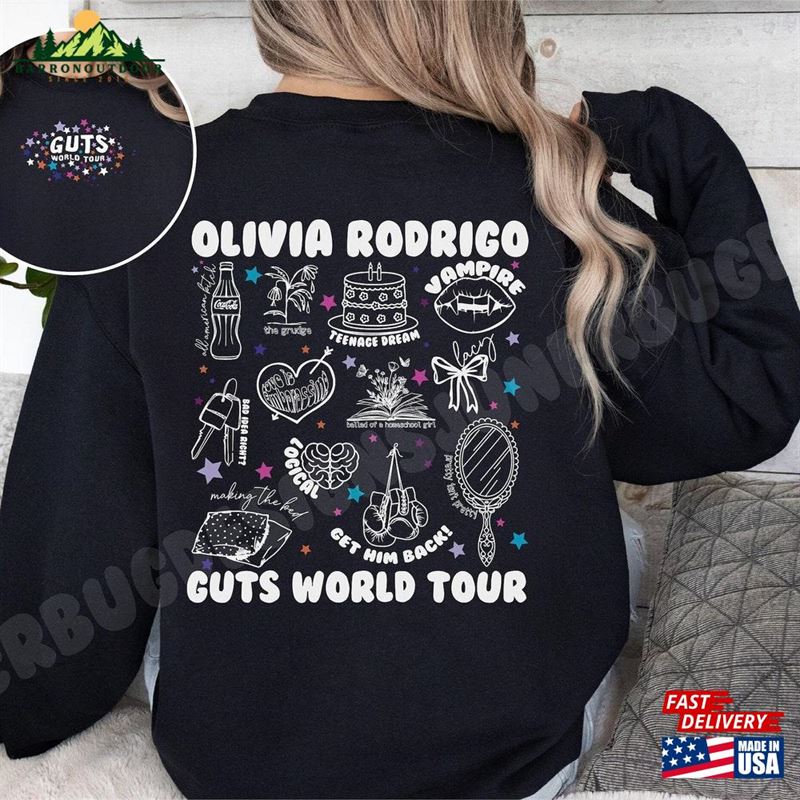 Olivia Guts Tour Icon Album Aesthetic Sweatshirt Crewneck Merch T-Shirt Classic Olivia Guts Tour Icon Album Aesthetic Sweatshirt Crewneck Merch T-Shirt Classic