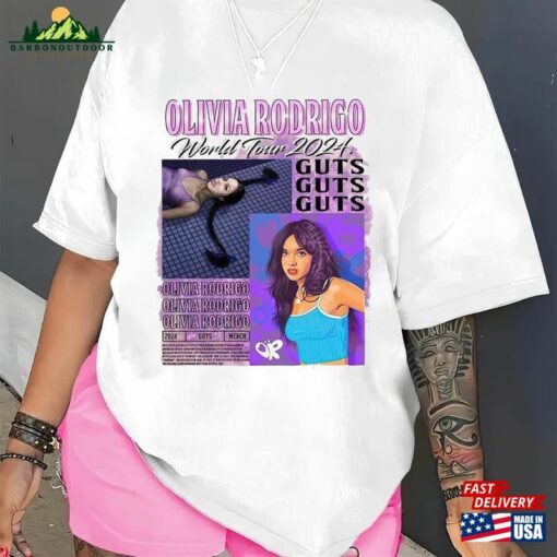 Olivia Guts Tour Shirt Hoodie Unisex
