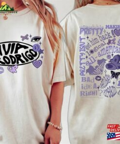 Olivia Rodrigo 2024 Shirt Guts Album Track List Sweatshirt Unisex Hoodie