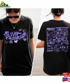 Olivia Rodrigo 2024 Shirt Guts Album Track List Tee Sweatshirt Hoodie Unisex
