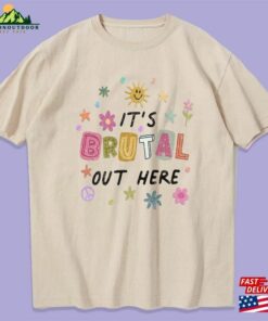 Olivia Rodrigo Brutal Out Here Vintaged Style T-Shirt Canvas Tote Bag Girls Sweatshirt Hoodie