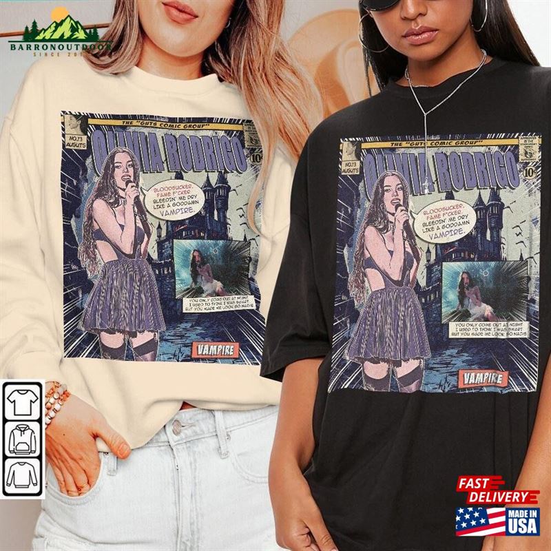 Olivia Rodrigo Comic Shirt 90S Vintage Merch Art Vampire Guts Album Concert Final Tour Ticket 2023 Graphic Tee Gift V4 Sweatshirt Hoodie Olivia Rodrigo Comic Shirt 90S Vintage Merch Art Vampire Guts Album Concert Final Tour Ticket 2023 Graphic Tee Gift V4 Sweatshirt Hoodie