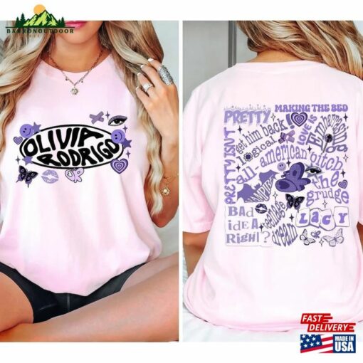 Olivia Rodrigo Gut Tour 2024 Shirt Guts Album Tee Sweatshirt Hoodie Classic
