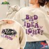 Olivia Rodrigo Guts Album Sweatshirt Bad Idea Right T-Shirt Sour Tour