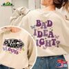 Olivia Rodrigo Guts Album Sweatshirt Bad Idea Right T-Shirt Sour Tour Unisex