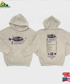 Olivia Rodrigo Guts Comfort Colors Shirt 2023 Album Track List Tee Merch Classic T-Shirt